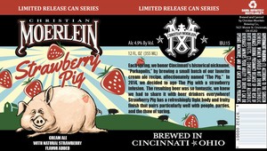 Christian Moerlein Strawberry Pig Cream Ale