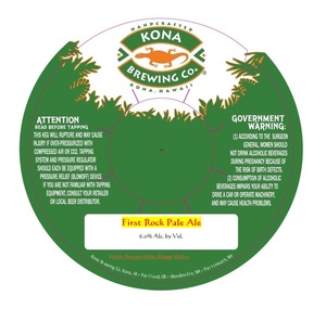 Kona Brewing Company First Rock