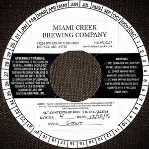 Miami Creek Brewing Company March 2016