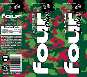 Four Loko Watermelon March 2016