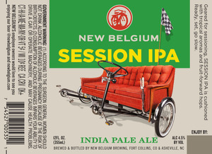 New Belgium Brewing Session IPA March 2016