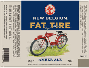 New Belgium Brewing Fat Tire March 2016