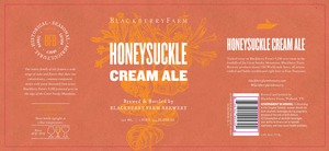 Blackberry Farm Honeysuckle Cream Ale March 2016