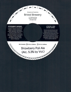 Strawberry Pail Ale March 2016