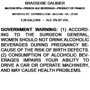 Brasserie Galibier Matchutipa March 2016