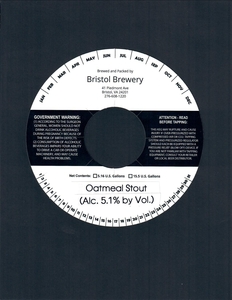 Oatmeal Stout March 2016