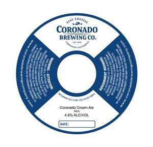 Coronado Brewing Company Coronado Cream Ale