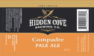 Hidden Cove Brewing Co. Compadre Pale Ale March 2016