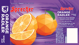 Sprecher Orange Radler
