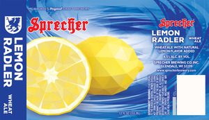 Sprecher Lemon Radler