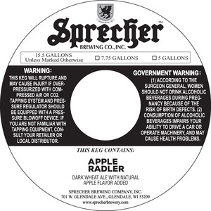 Sprecher Apple Radler