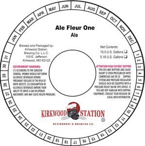 Kirkwood Station Brewing Co. Ale Fleur One