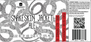 Urban Family Brewing Snakeskin Jacket March 2016