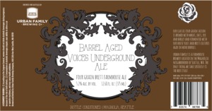 Urban Family Brewing Barred Aged Voices Underground