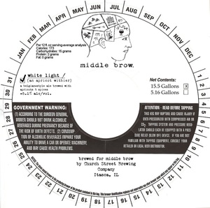 Middle Brow White Light March 2016