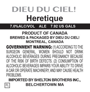 Dieu Du Ciel! Heretique