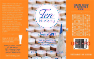 Ten Ninety Brewing Co Sharp Wit