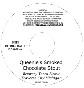 Queenie's Smoked Chocolate Stout 