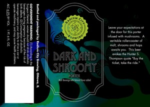Dark & Shroomy Porter March 2016