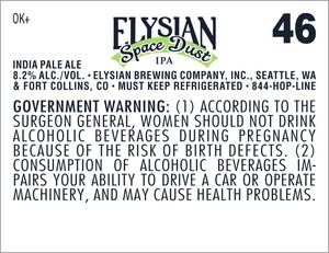 Elysian Brewing Company Space Dust March 2016