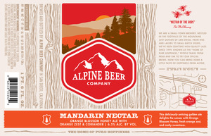 Alpine Beer Company Mandarin Nectar