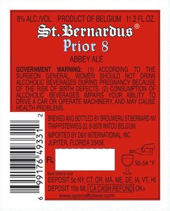 St Bernardus Prior 8 March 2016