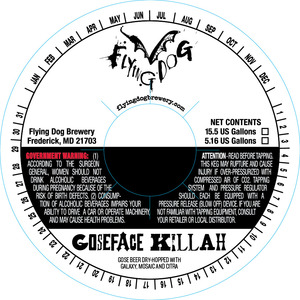 Flying Dog Goseface Killah March 2016