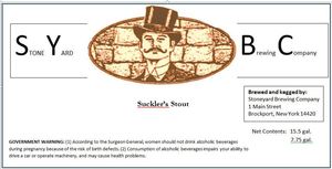 Suckler's Stout March 2016