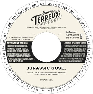 Bruery Terreux Jurassic Gose