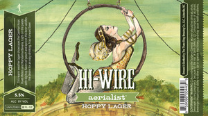 Hi-wire Brewing Aerialist Hoppy Lager March 2016