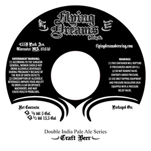 Flying Dreams Brewing Co. Double IPA Series March 2016