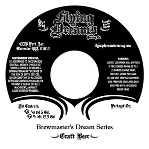 Flying Dreams Brewing Co. Brewmaster's Dream Series