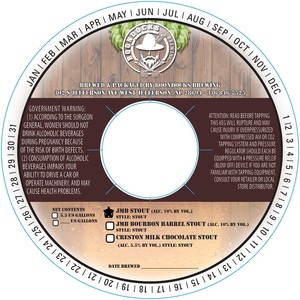 Boondocks Brewing Jmb Stout