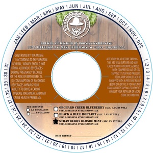 Boondocks Brewing Strawberry Blonde Mint