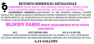 Birrificio Retorto Bloody Dario March 2016
