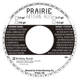 Prairie Artisan Ales Birthday Bomb!