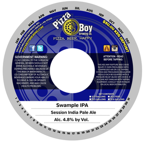 Pizza Boy Brewing Co. Swample IPA