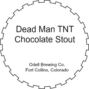 Odell Brewing Company Dead Man Tnt Chocolate Stout March 2016