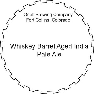 Odell Brewing Company Whiskey Barrel Aged India Pale Ale March 2016