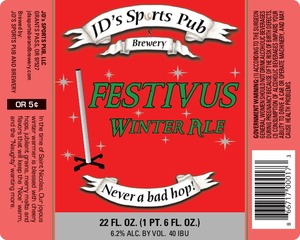 Jd's Sports Pub & Brewery Festivus