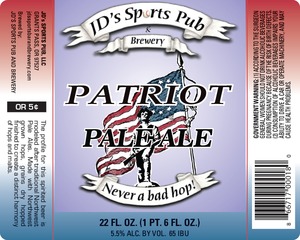 Jd's Sports Pub & Brewery Patriot