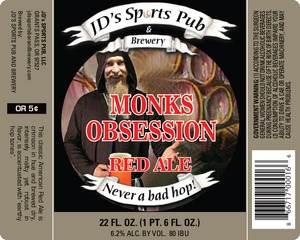 Jd's Sports Pub & Brewery Monks Obsession