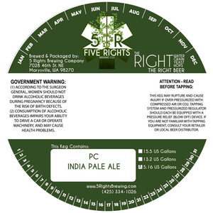 5 Rights Brewing March 2016