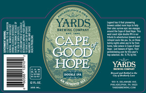 Yards Brewing Company Cape Of Good Hope March 2016