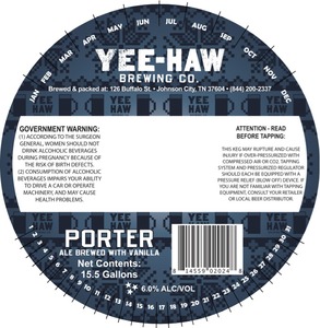 Yee-haw Porter March 2016