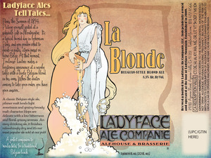 La Blonde Belgian-style Blond Ale