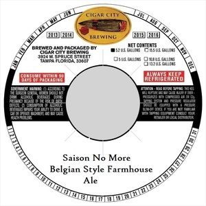 Saison No More March 2016