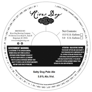 Salty Dog Pale Ale March 2016