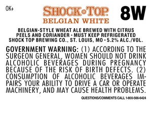 Shock Top Belgian White