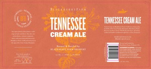 Blackberry Farm Tennessee Cream Ale March 2016